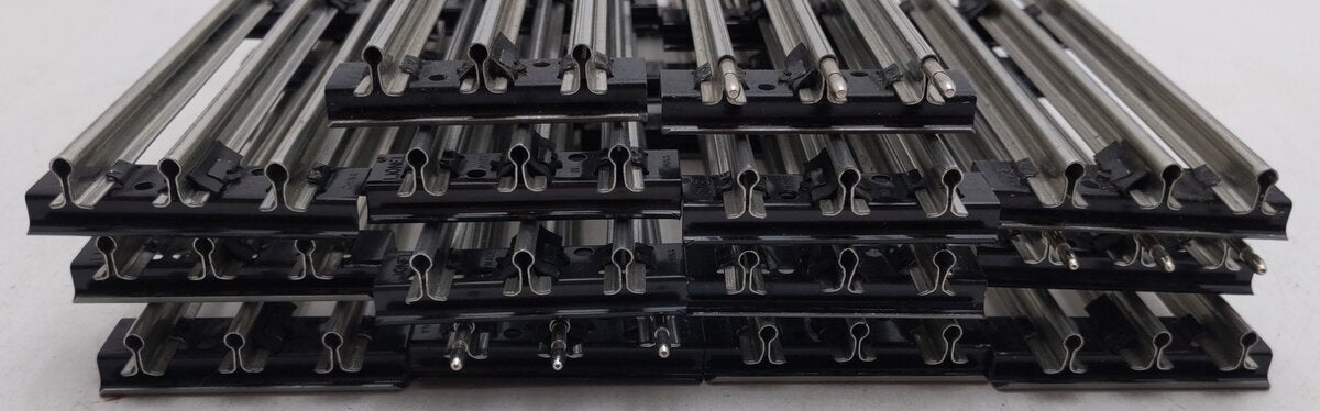 Lionel 65500 O Gauge 10'' Straight Tracks [14] VG