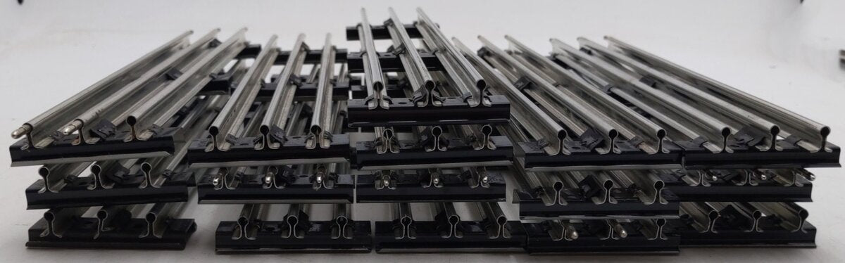 Lionel 65500 O Gauge 10'' Straight Tracks [16] VG
