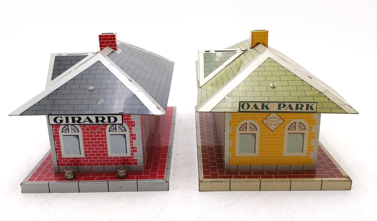 Marx Vintage O Whistling Train Stations: 2979, 2959 [2] EX
