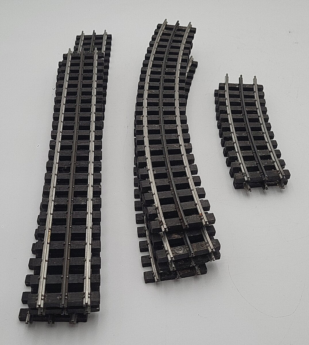 Assorted Ross Straight and 054 Curved Track Sections [9] EX