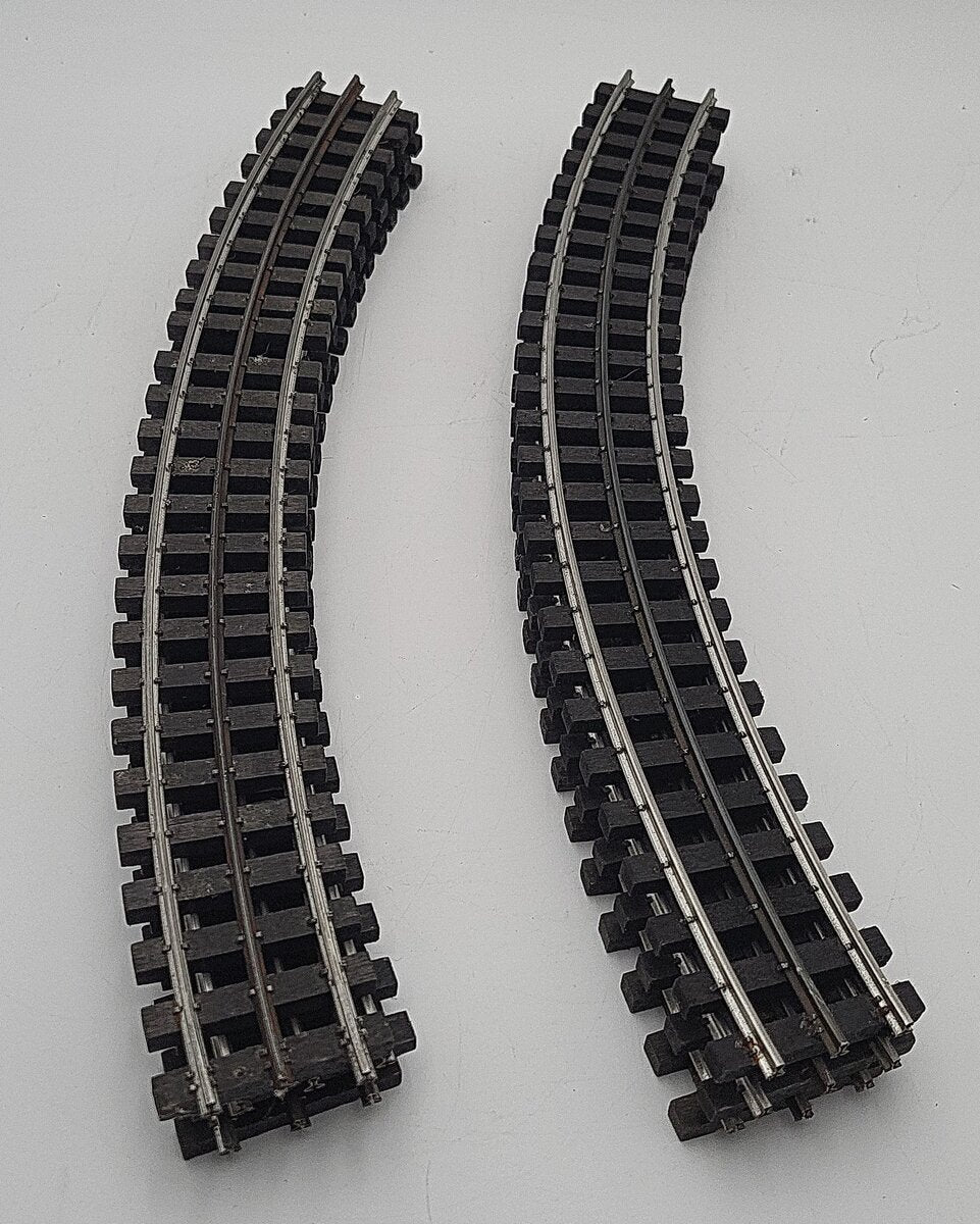 Ross O Scale Curved Track Sections [6] VG