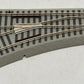 American Flyer 6-47941 S Left Hand R-20 FasTrack Command/Remote Switch Turnout EX