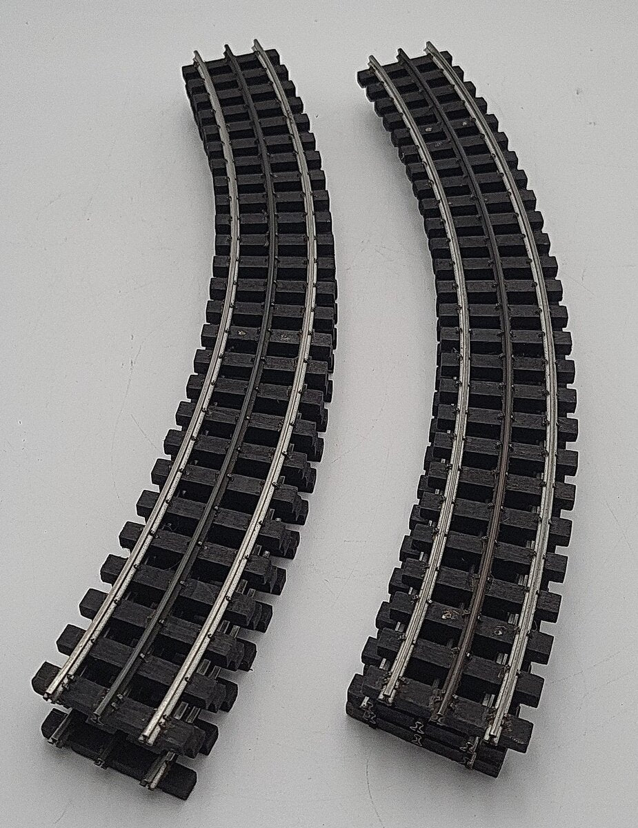 Ross O Scale Curved Track Sections [6] VG