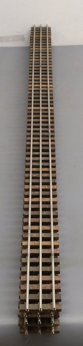 Ross Assorted O Scale Straight Track Sections 37 inch [5] VG