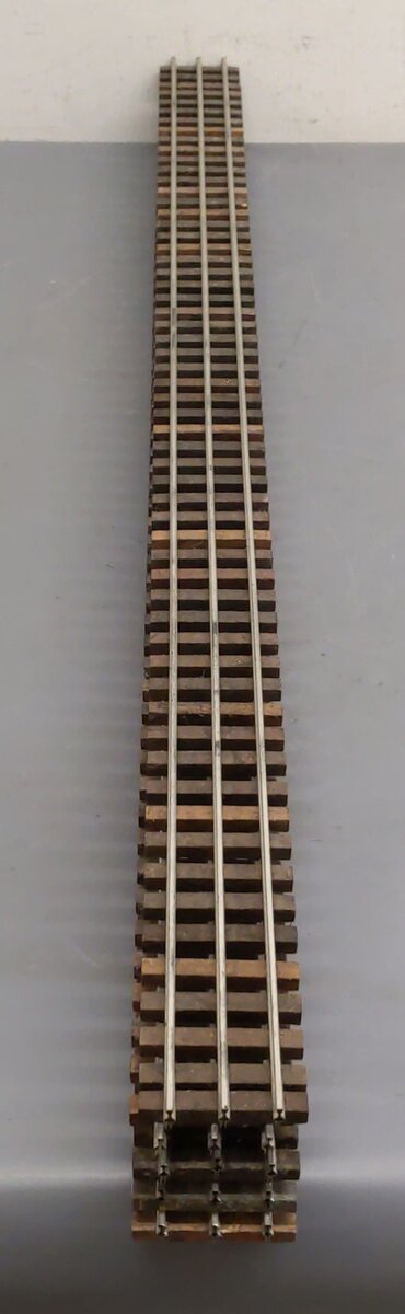 Ross Assorted O Scale Straight Track Sections 37 inch [5] VG
