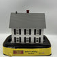 MTH 30-90338 Row House #1 White w/ Black Shutters EX/Box