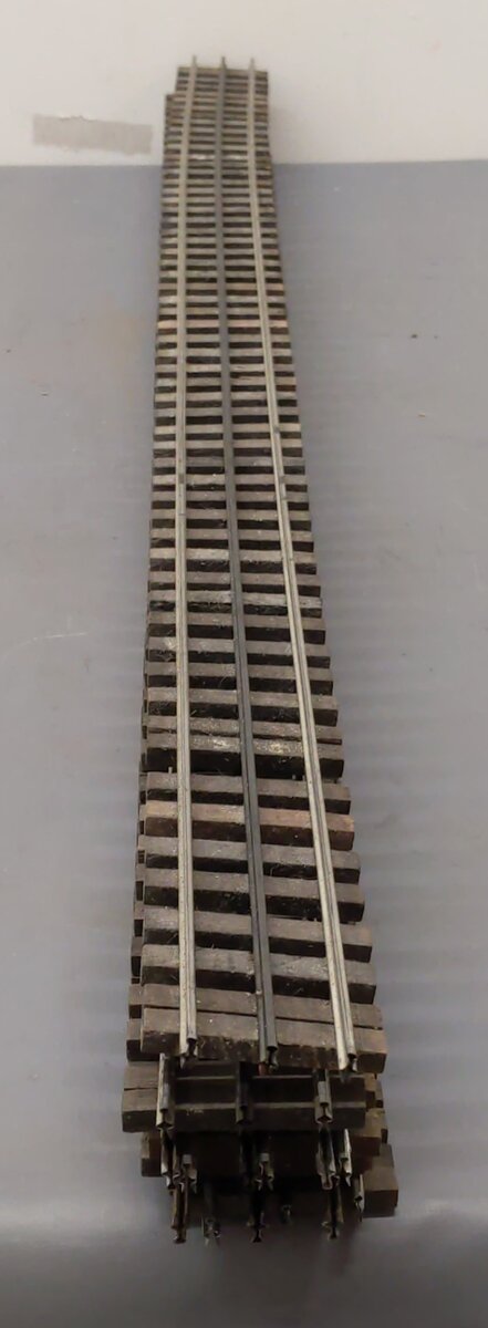 Ross Assorted O Scale Straight Track Sections 37 inch [6] VG