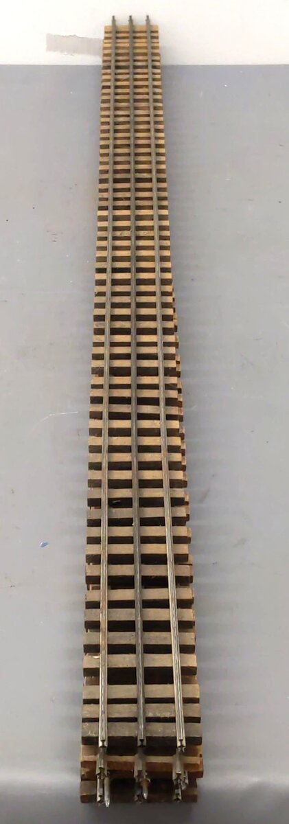 Ross Assorted O Scale Straight Track Sections 37 inch [4] VG