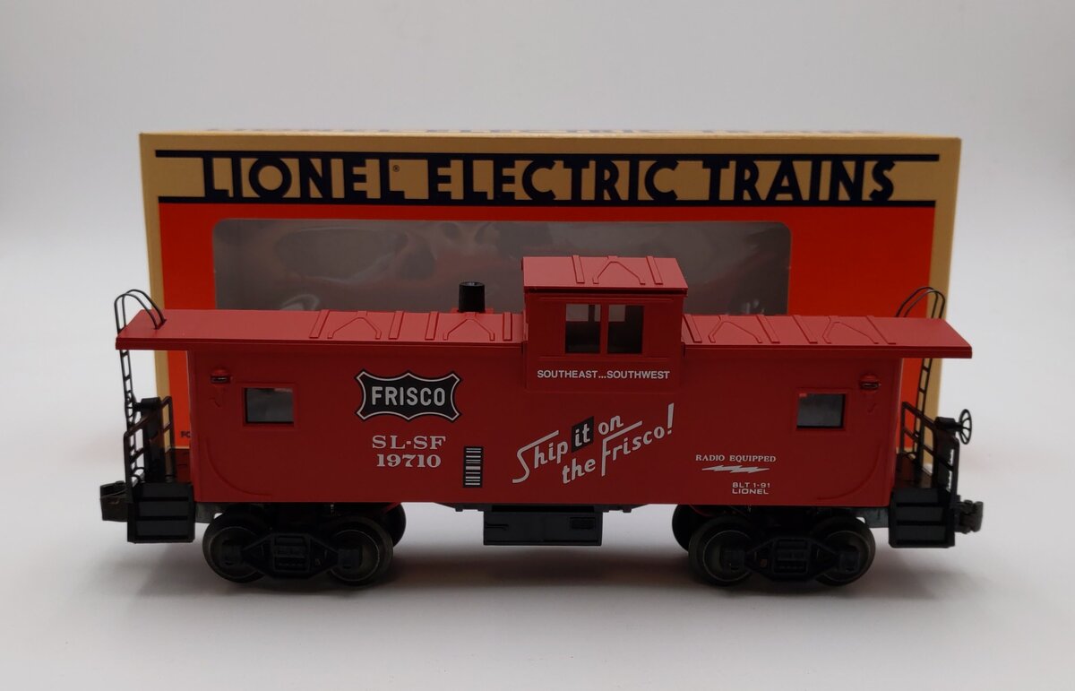 Lionel 6-19710 O Gauge Frisco Extended Vision Caboose with Smoke #19710 NIB