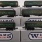 Williams 16101 O Gauge RDG "King Coal" 6-Car 60' Madison Passenger Car Set LN/Box