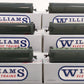 Williams 16101 O Gauge RDG "King Coal" 6-Car 60' Madison Passenger Car Set LN/Box