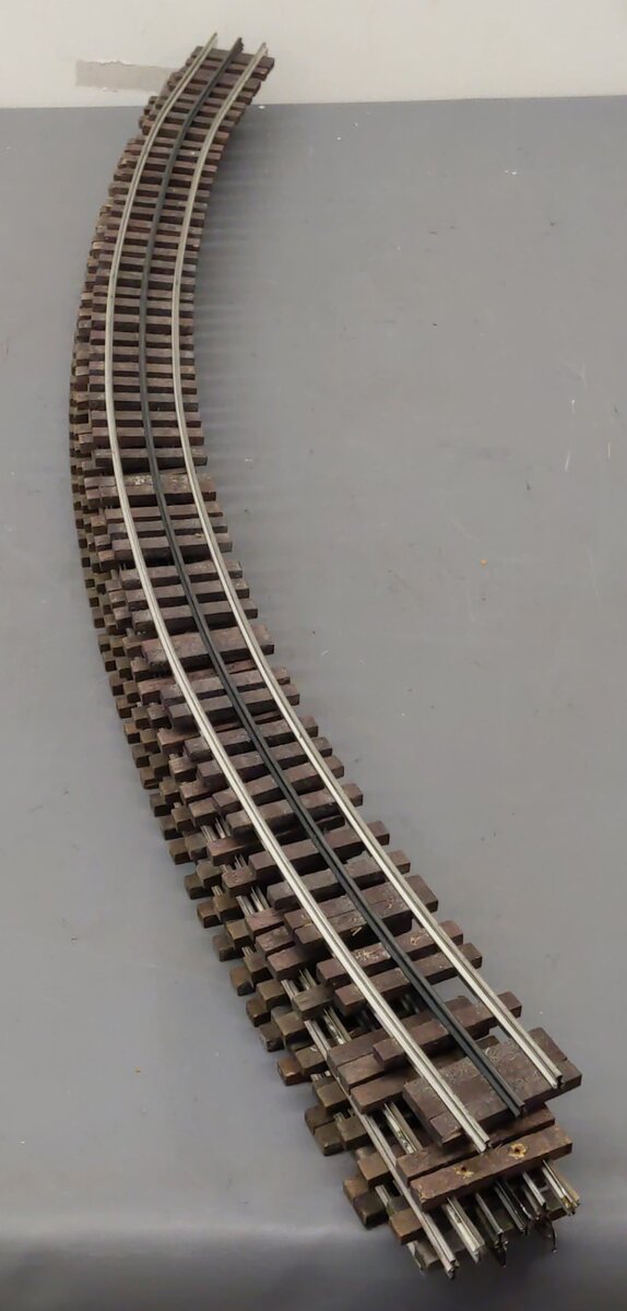 Ross Assorted O Scale Curved Track Sections [5] VG