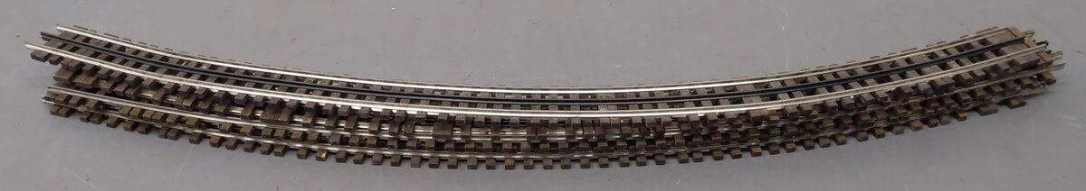 Ross Assorted O Scale Curved Track Sections [5] VG