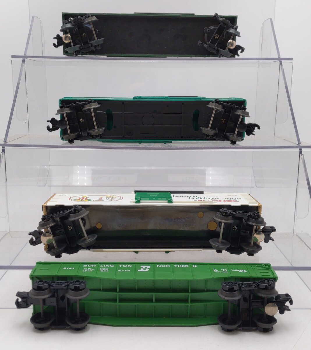 Lionel & Williams Assorted O Gauge Freight Cars [4] EX