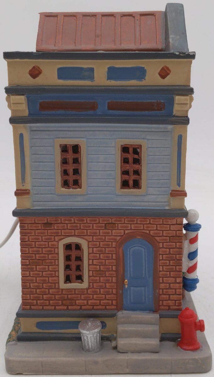 Lemax 65105 The Corner Barber Shop EX/Box