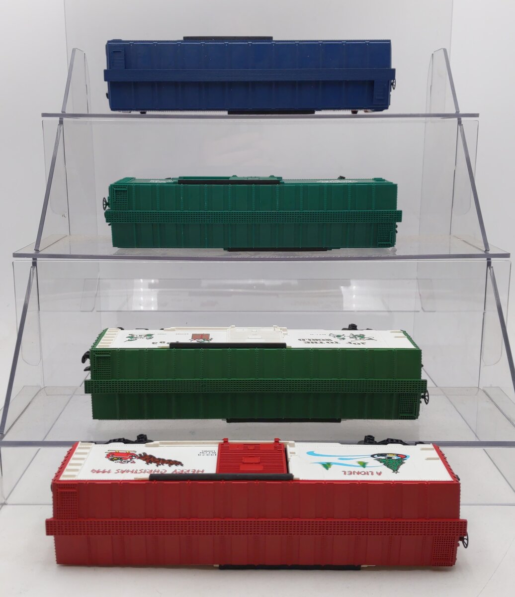 Lionel Assorted O Gauge Box Cars [4] EX