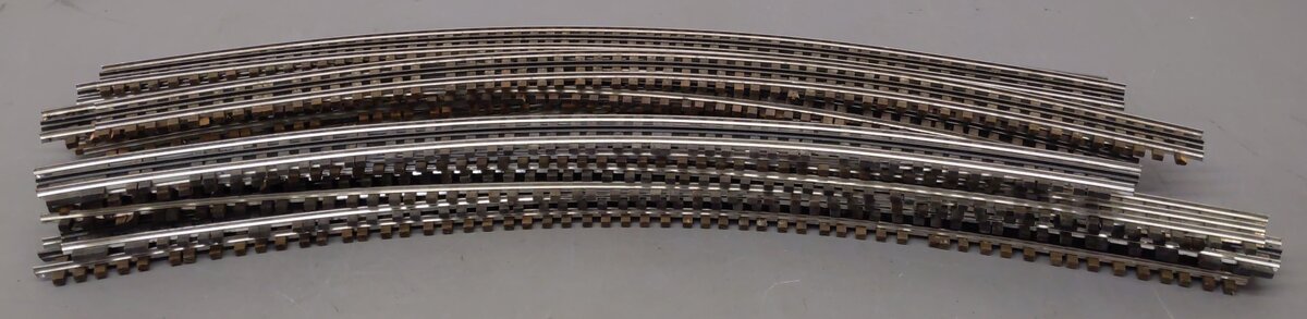 Ross Assorted O Scale Curved Track Sections [16] VG