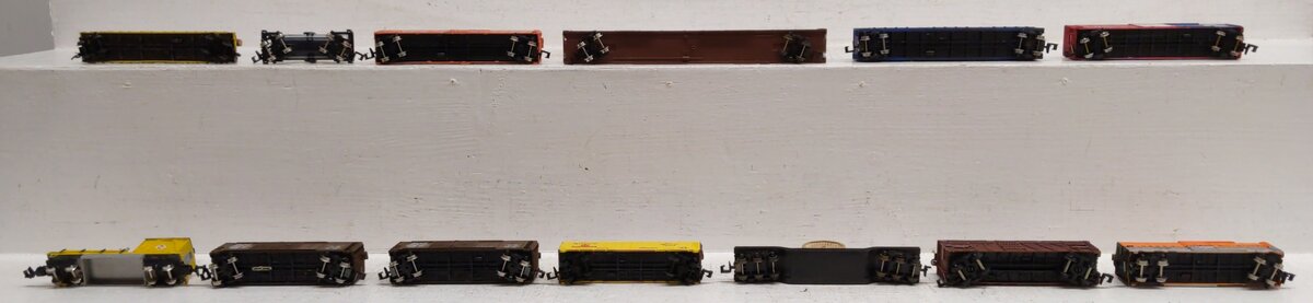 Atlas & Other N Scale Assorted Freight Trains [13] VG