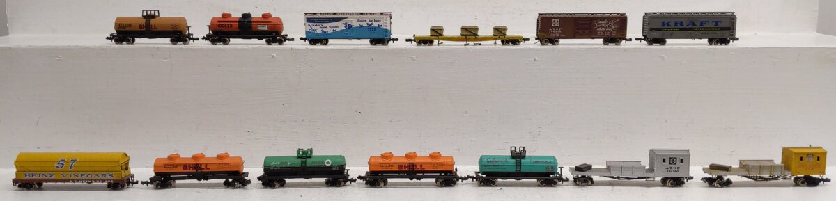 Bachmann & Other N Scale Assorted Freight Trains [13] VG