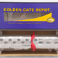Golden Gate Depot O CB&Q "Silver Rest" Aluminum Budd Slumber Coach (2-Rail) NIB