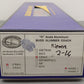 Golden Gate Depot O CB&Q "Silver Rest" Aluminum Budd Slumber Coach (2-Rail) NIB