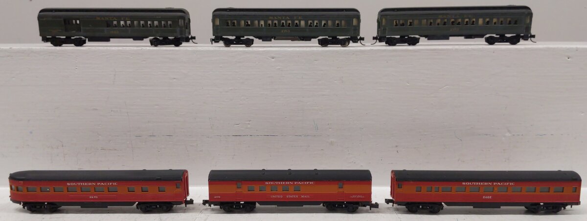 Bachmann & Rapido N Scale Assorted Passenger Cars [6] VG