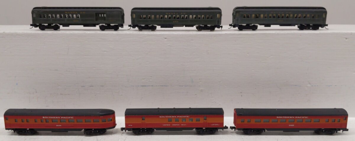 Bachmann & Rapido N Scale Assorted Passenger Cars [6] VG