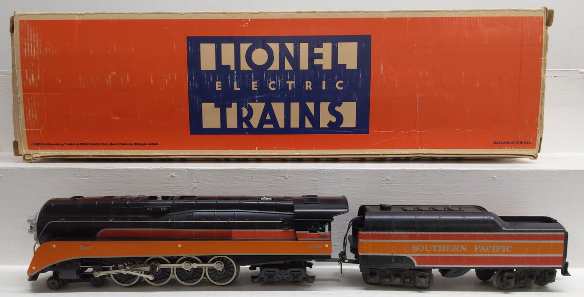 Lionel 6-8307 O Gauge Southern Pacific Daylight GS-4 Steam Engine & Tender #4449 EX/Box