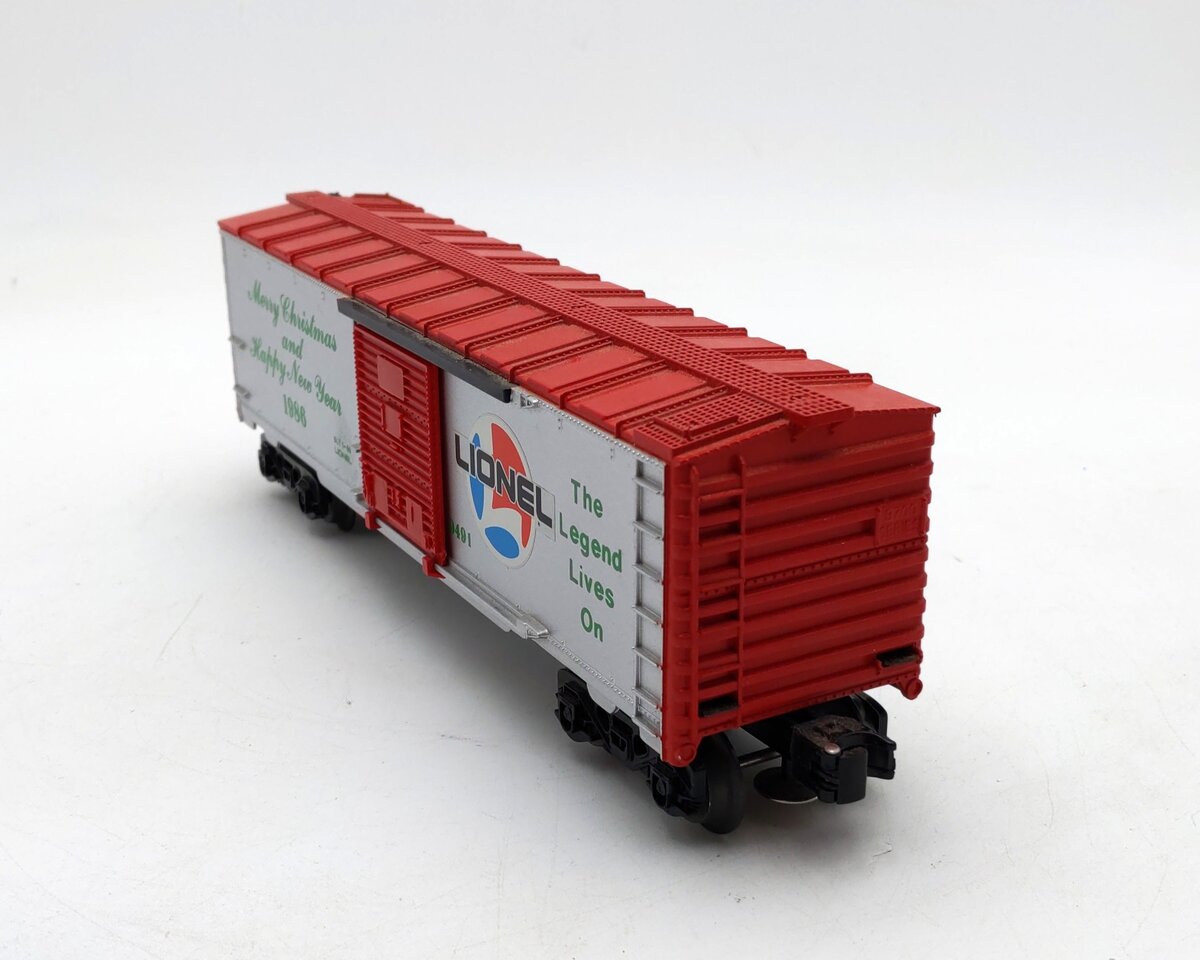 Lionel 6-9491 O Gauge 1986 Christmas Boxcar LN/Box