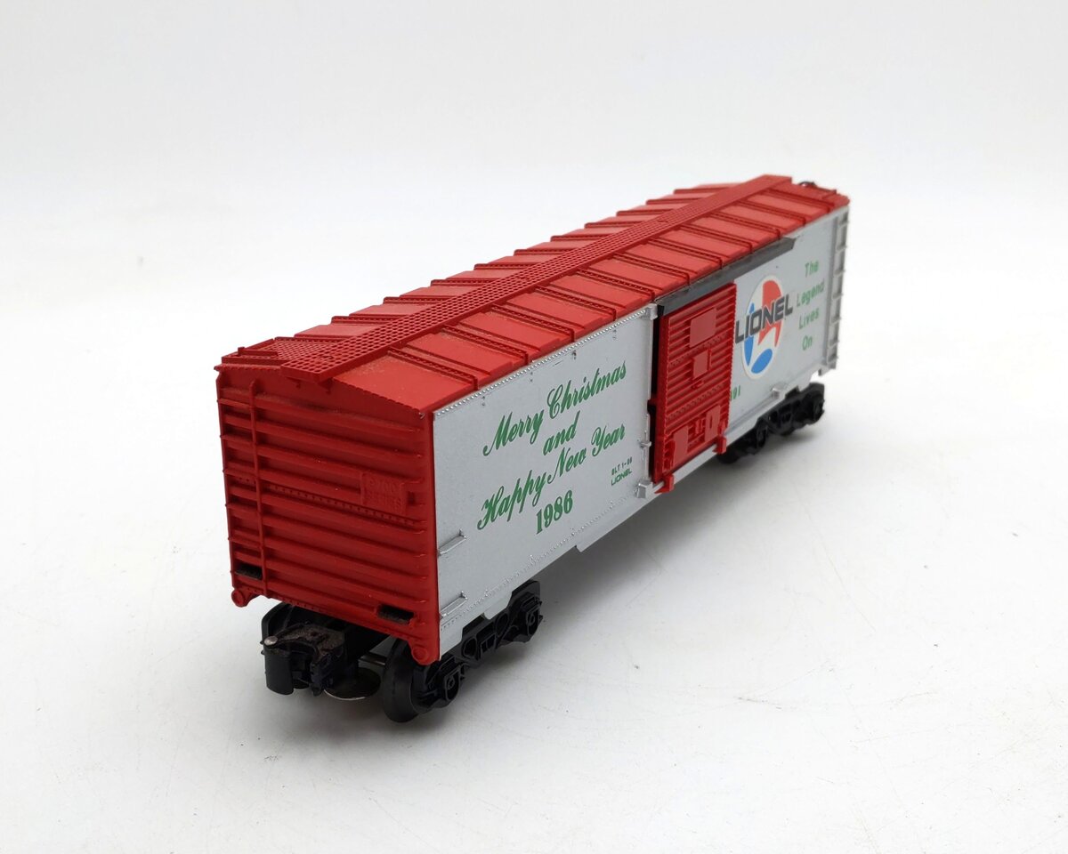 Lionel 6-9491 O Gauge 1986 Christmas Boxcar LN/Box