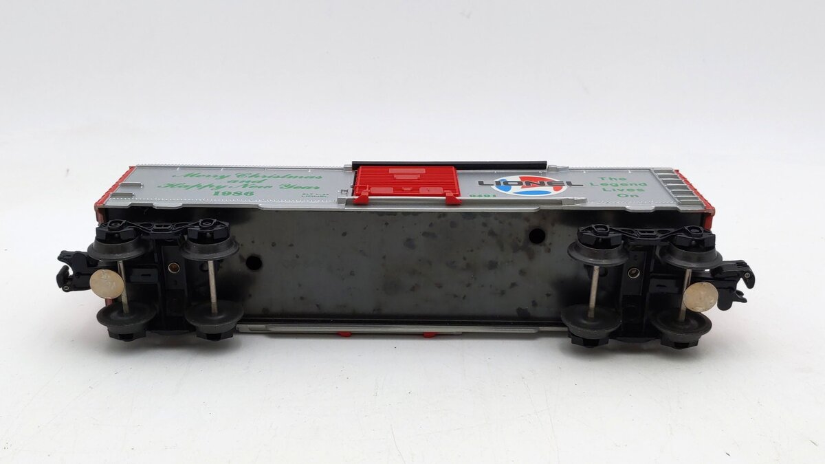 Lionel 6-9491 O Gauge 1986 Christmas Boxcar LN/Box