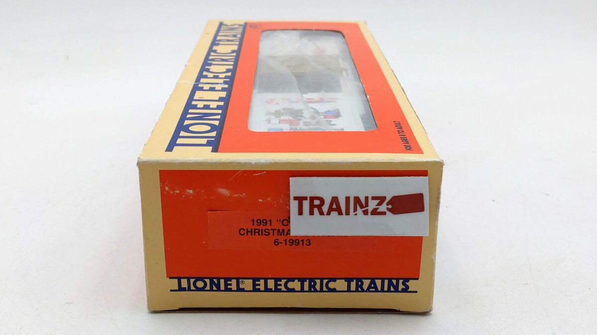 Lionel 6-19913 O Gauge Christmas 1991 Boxcar EX/Box