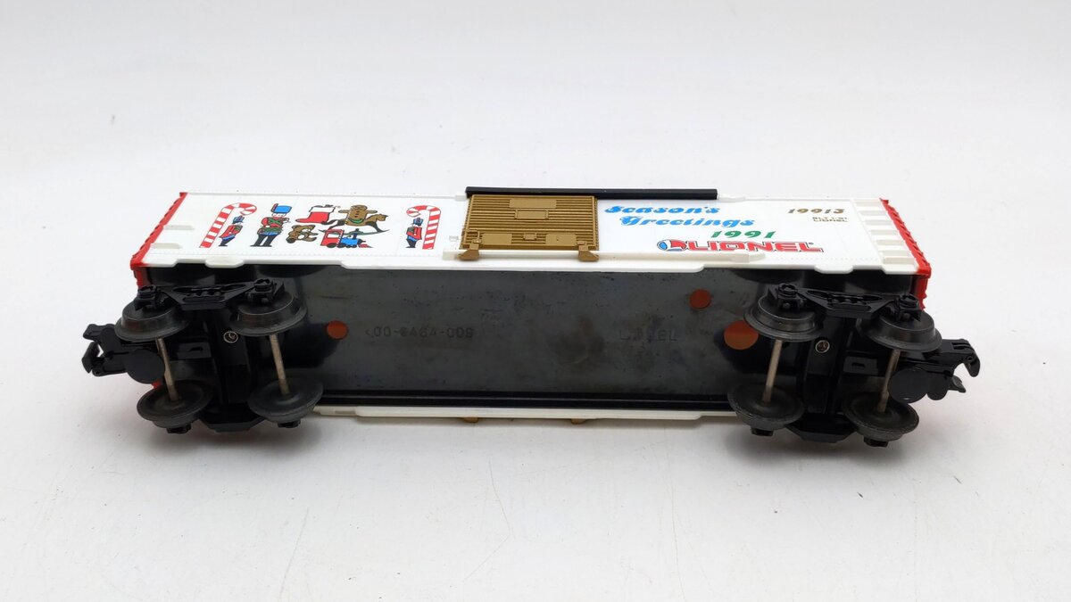 Lionel 6-19913 O Gauge Christmas 1991 Boxcar EX/Box