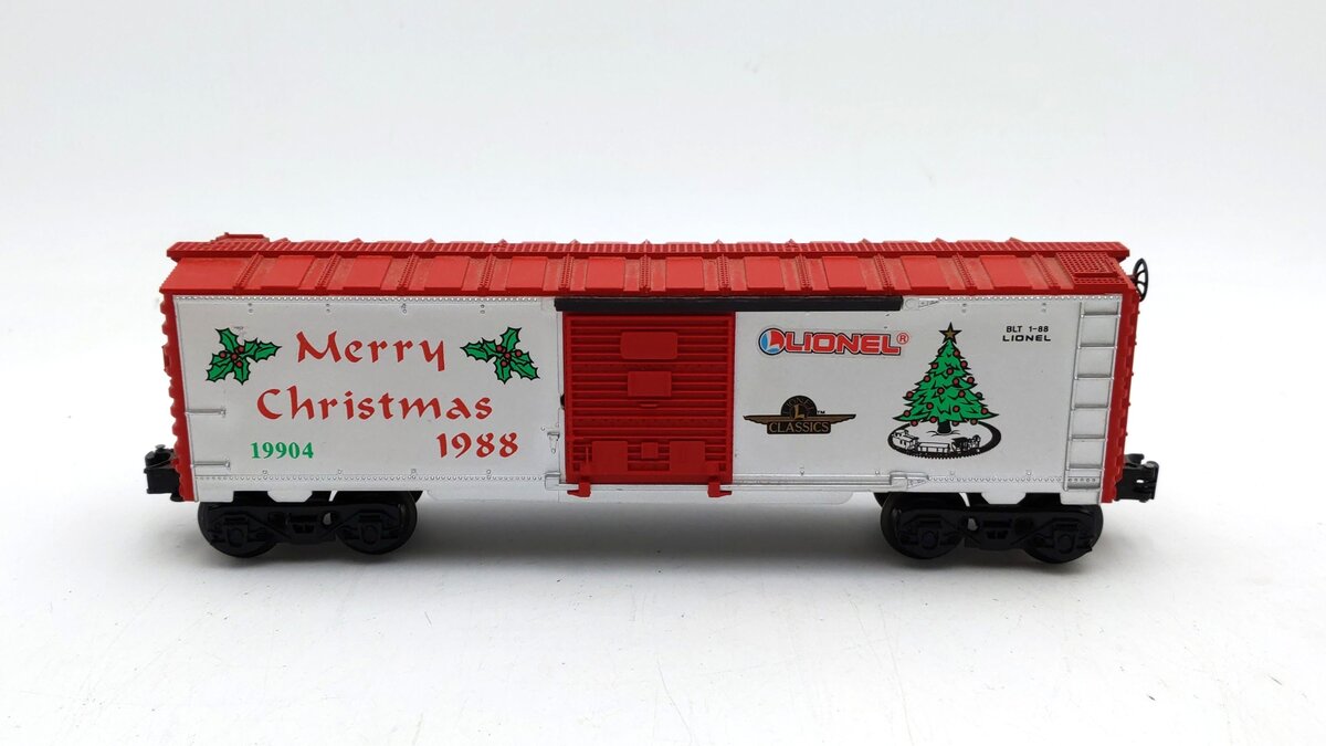 Lionel 6-19904 O Gauge 1988 Christmas Boxcar LN/Box