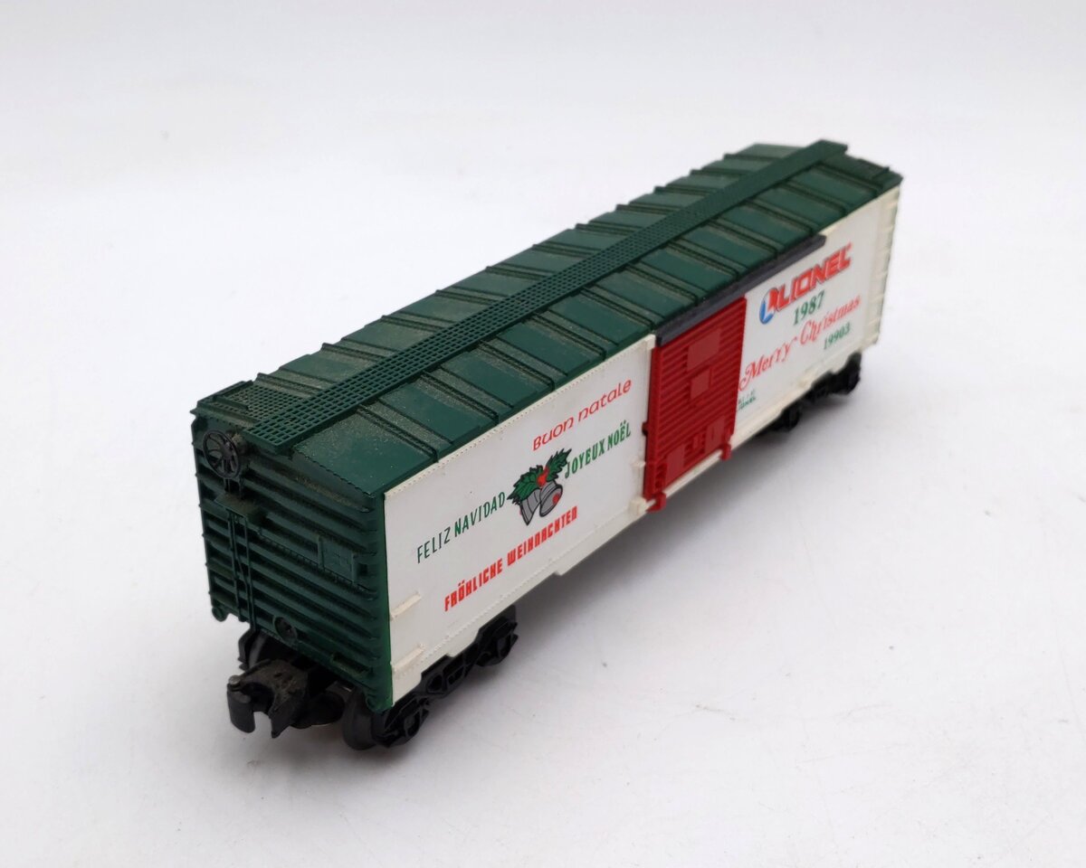 Lionel 6-19903 O Gauge Lionel Christmas Boxcar #1987 EX/Box