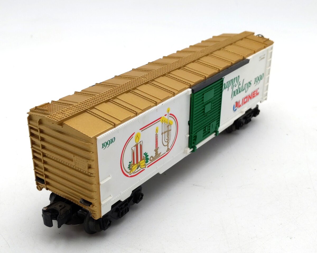 Lionel 6-19910 O Gauge 1990 Seasons Greetings Box Car LN/Box
