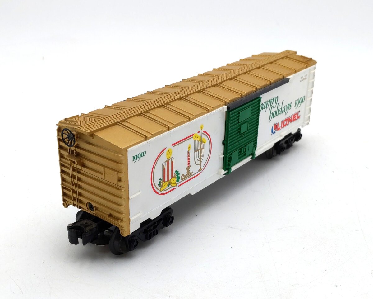 Lionel 6-19910 O Gauge 1990 Seasons Greetings Box Car LN/Box