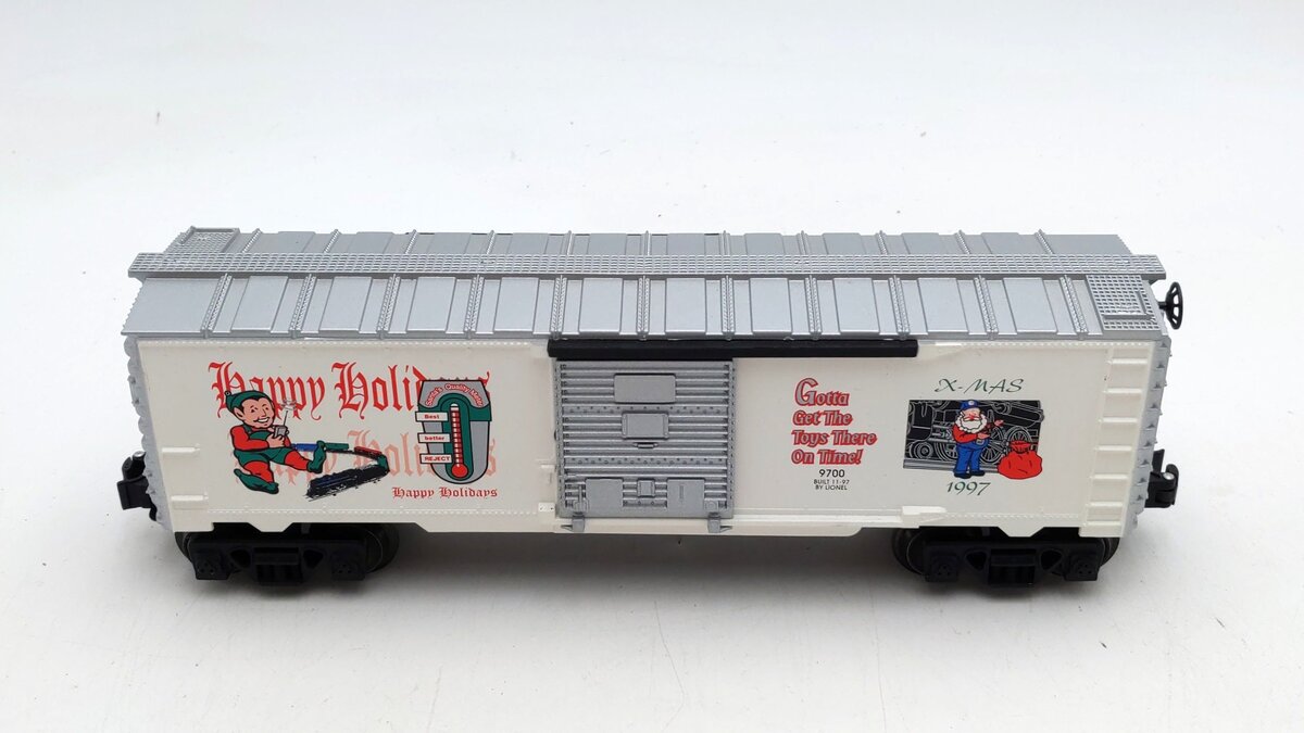 Lionel 6-16272 O Gauge Christmas 1997 Boxcar #9700 LN/Box