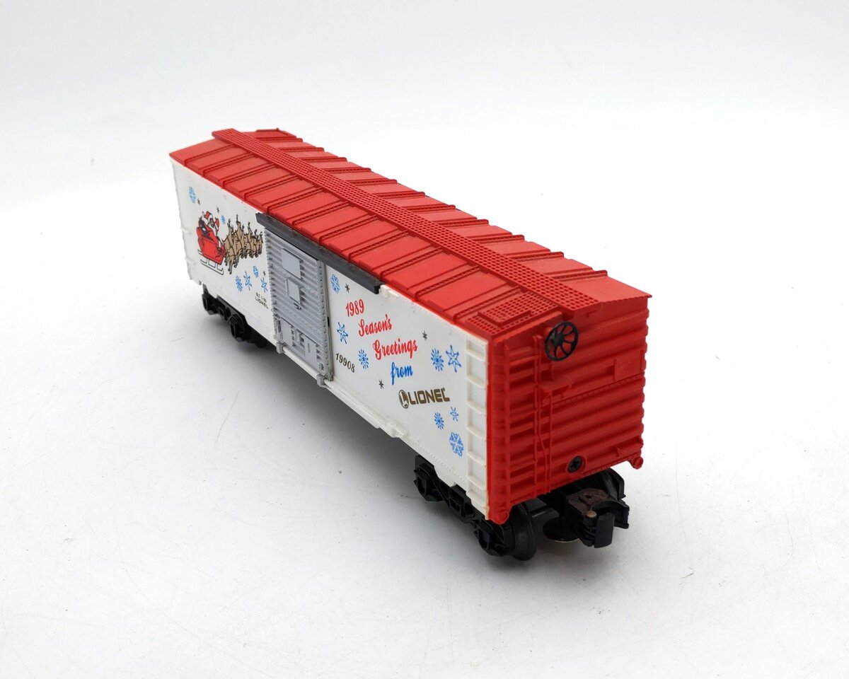 Lionel 6-19908 O Gauge 1989 Christmas Boxcar EX/Box