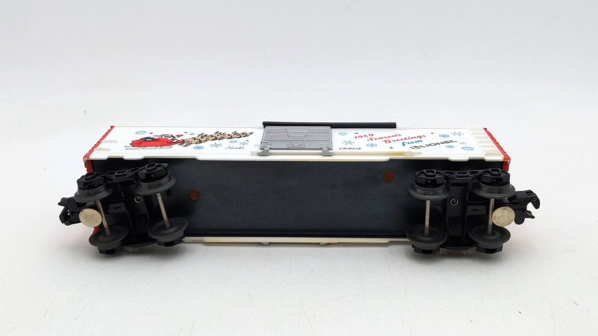 Lionel 6-19908 O Gauge 1989 Christmas Boxcar EX/Box