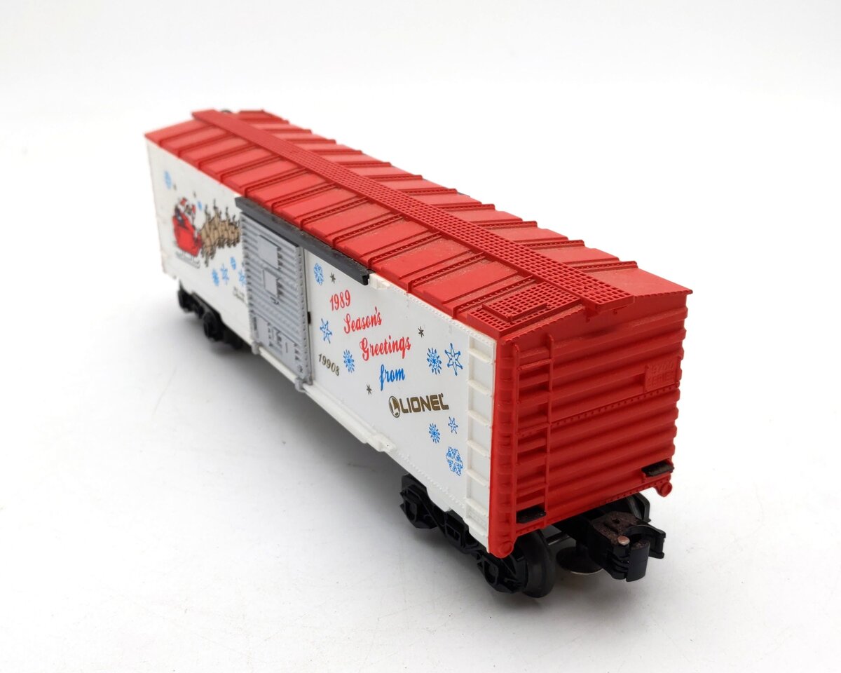 Lionel 6-19908 O Gauge 1989 Christmas Boxcar EX/Box