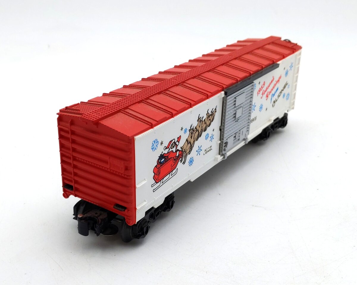 Lionel 6-19908 O Gauge 1989 Christmas Boxcar EX/Box