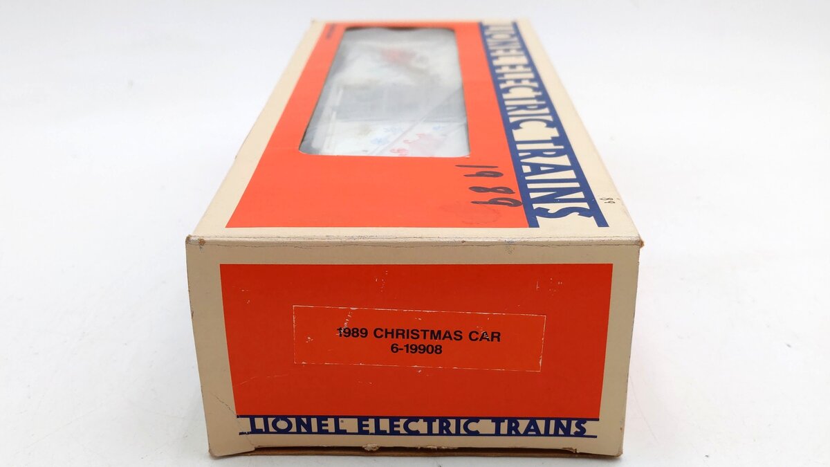 Lionel 6-19908 O Gauge 1989 Christmas Boxcar EX/Box