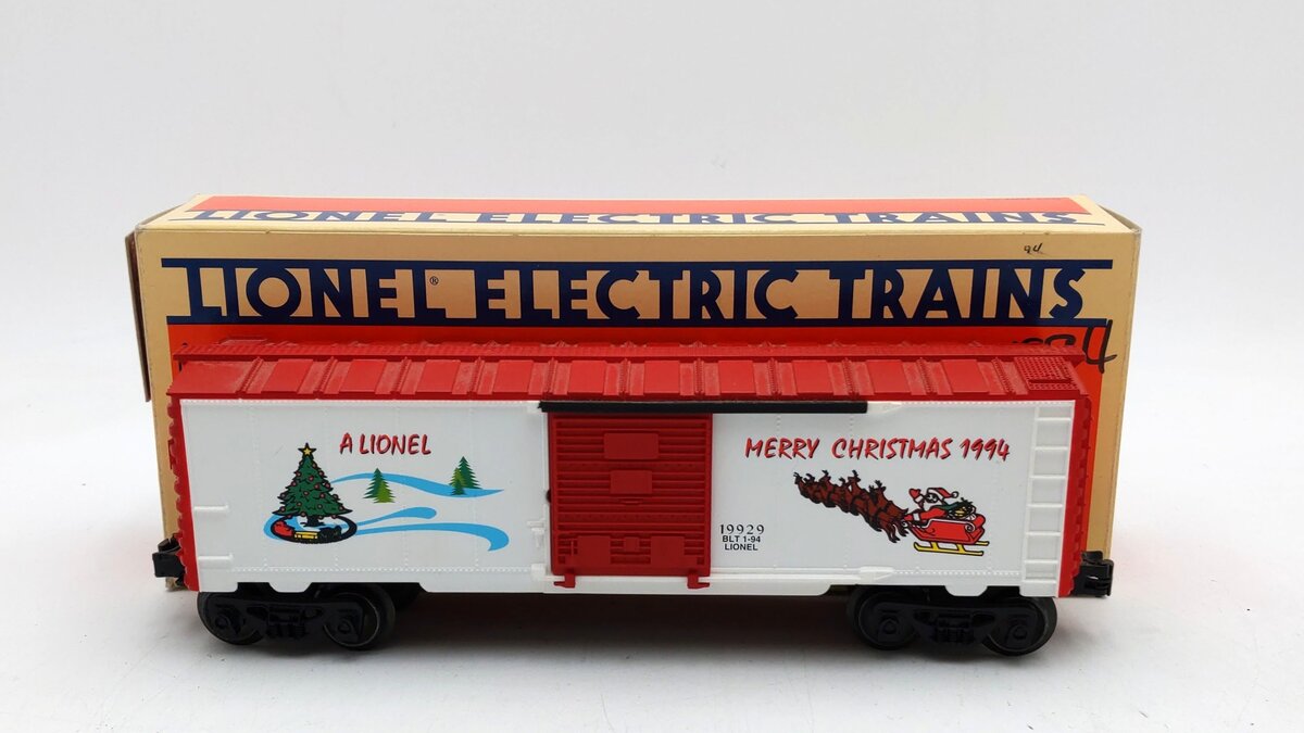 Lionel 6-19929 O Gauge 1994 Christmas Boxcar LN/Box