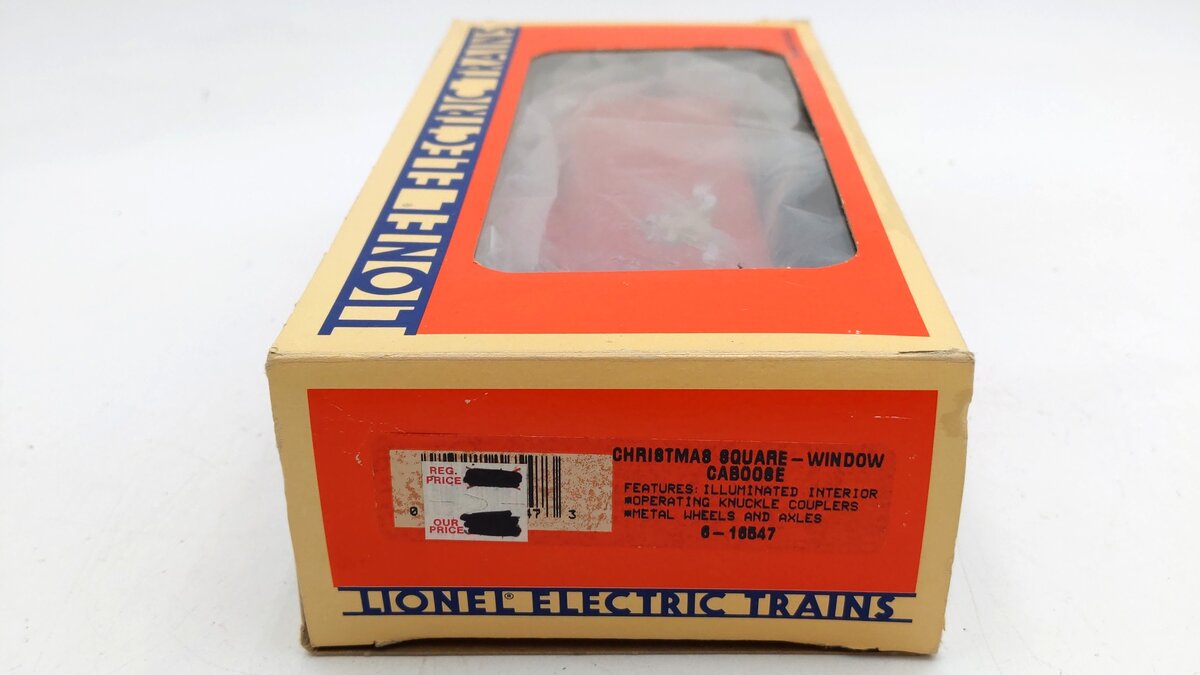 Lionel 6-16547 O Christmas Lighted Caboose LN/Box