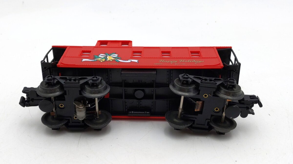 Lionel 6-16547 O Christmas Lighted Caboose LN/Box