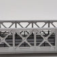 MTH 40-1014 O Gauge Silver Girder Bridge & 8" Bridge Piers EX/Box