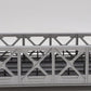 MTH 40-1014 O Gauge Silver Girder Bridge & 8" Bridge Piers EX/Box