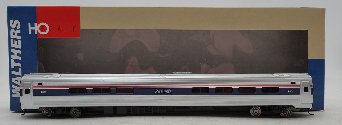 Walthers 932-6014 HO Scale Amtrak 85' Amfleet Phase 4 Food Service Lounge Car LN/Box