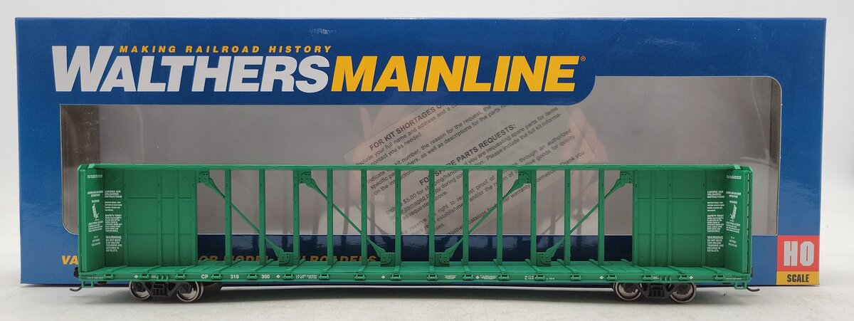 Walthers 910-4828 Canadian Pacific 72' Centerbeam Flatcar #318300
